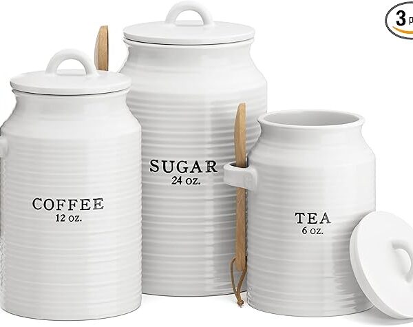 Barnyard Designs Canister Set for Kitchen Counter
