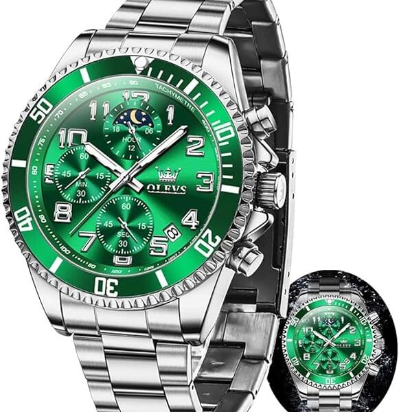 OLEVS Mens Watches Chronograph Watch
