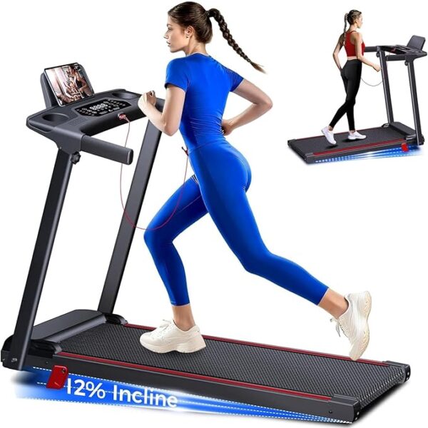 Treadmills for Home 3.0HP Quiet Foldable