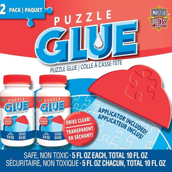 MasterPieces – Puzzle Glue with Wide Plastic Spreader