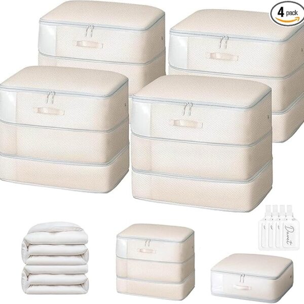 DIMJ Comforter Storage Bag