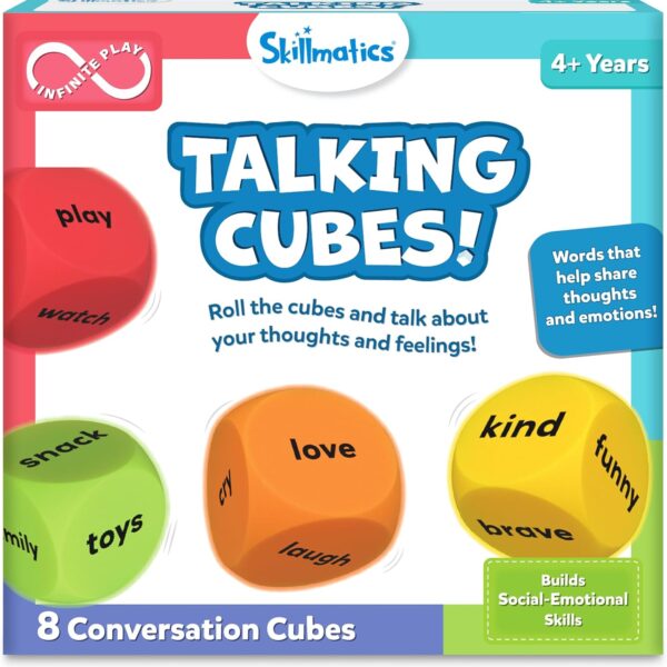 Skillmatics Conversation Cubes for Kids