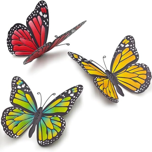 EOORAU Metal Butterfly Wall Decor