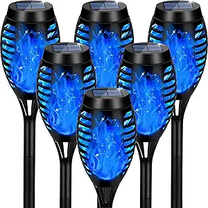 Solar Lights Outdoor, Upgraded 6 Pack