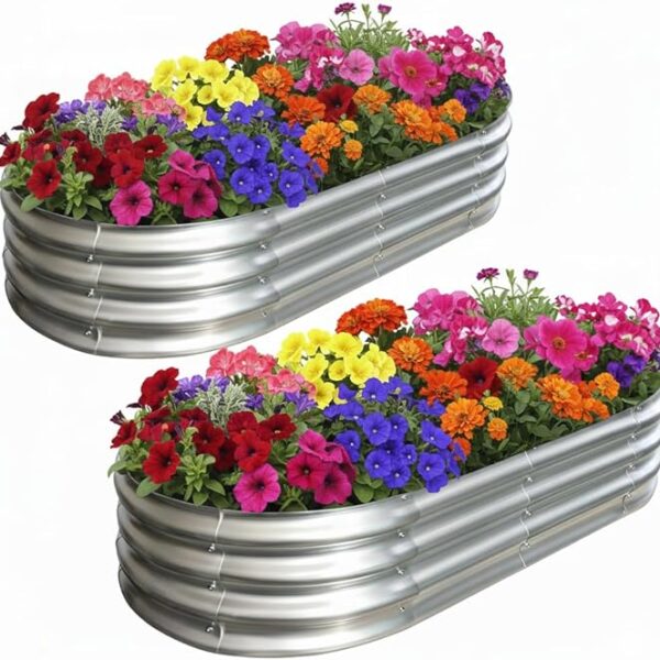 Raised Garden Bed Kit,2 Pack 4x2x1ft