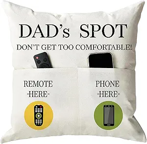 ONFAON Father's Day Throw Pillow Case