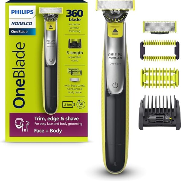 Philips Norelco for Face + Body, Electric Beard Trimmer
