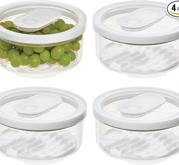 iDesign Small Round Fridge Produce Bin