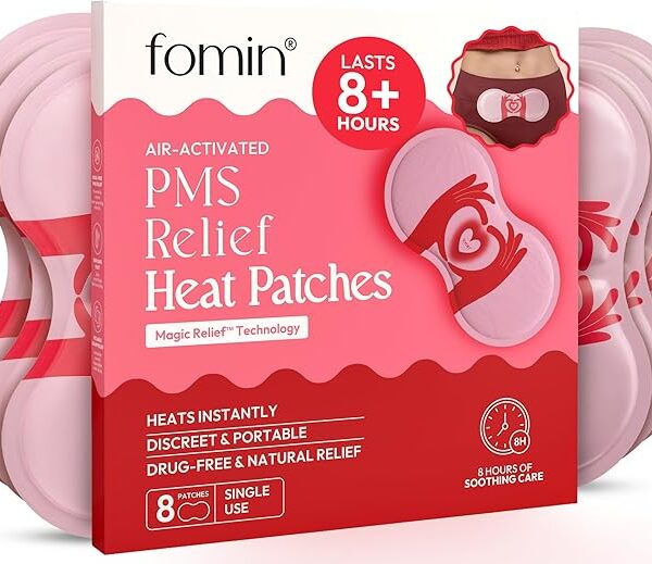 FOMIN PMS Relief Heat Patches (8 Pack)