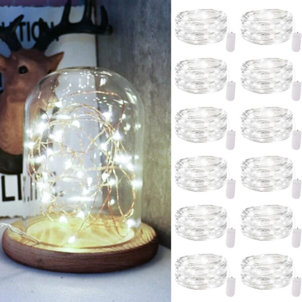 12 Pack Fairy Lights Battery Operated