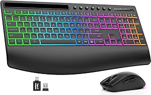 Wireless Keyboard and Mouse Combo
