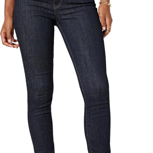Amazon Essentials Women's High-Rise Skinny Jean Pants, -Dark Wash