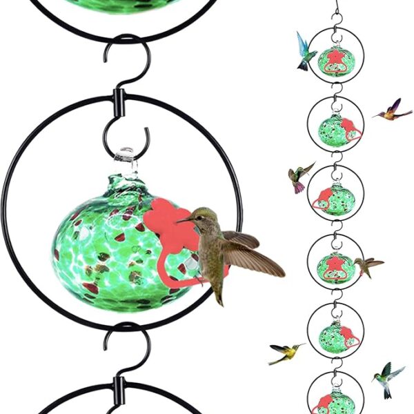 Headak Life Flexible 6 Pack Hummingbird feeders