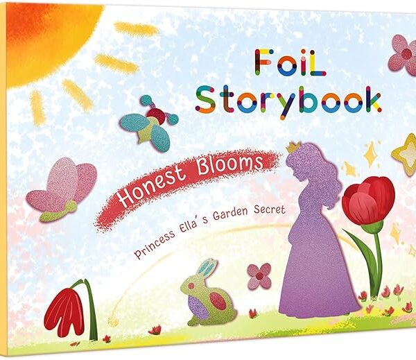 FLUXOJOY Foil Art Craft Kits for Kids, 76PCS