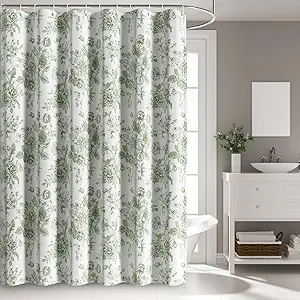Watercolor Floral Shower Curtain