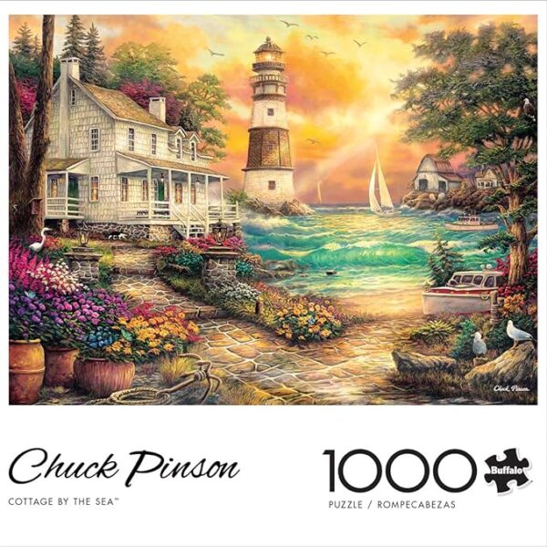 Buffalo Games - Chuck Pinson - Cottage by the Sea