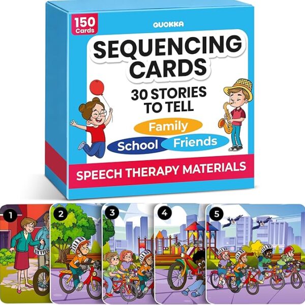 QUOKKA Sequencing Cards for Toddlers