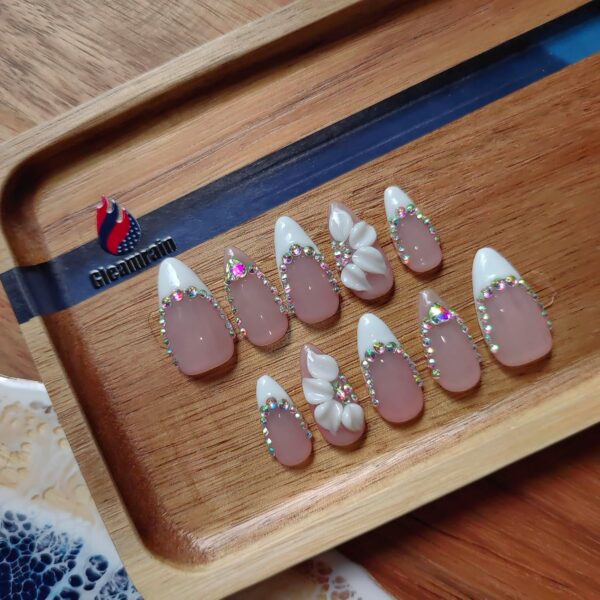 Handmade Press on Nails Almond Shape M