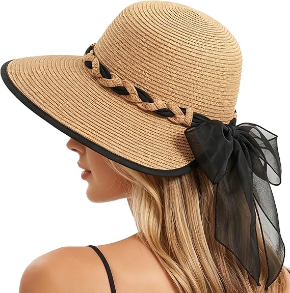 Beach Sun Straw Hats for Women