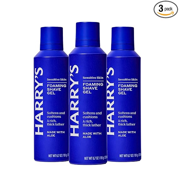 Harry's Foaming Shave Gel for Men with Aloe