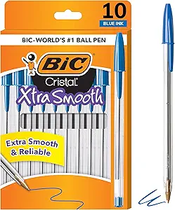BIC Cristal Xtra Smooth Ballpoint Pen