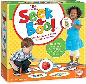 MindWare Seek-a-Boo Seek and Find Memory Game