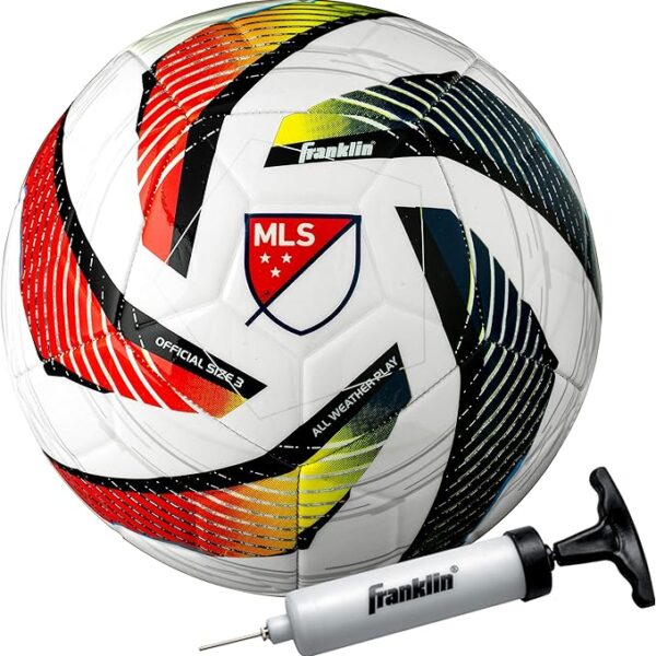 Franklin Sports MLS Tornado Soccer Ball - Soft Cover