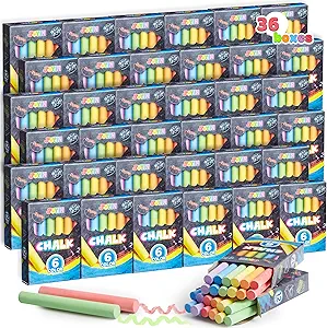 JOYIN 432 Counts Mini Chalk Set for Kids