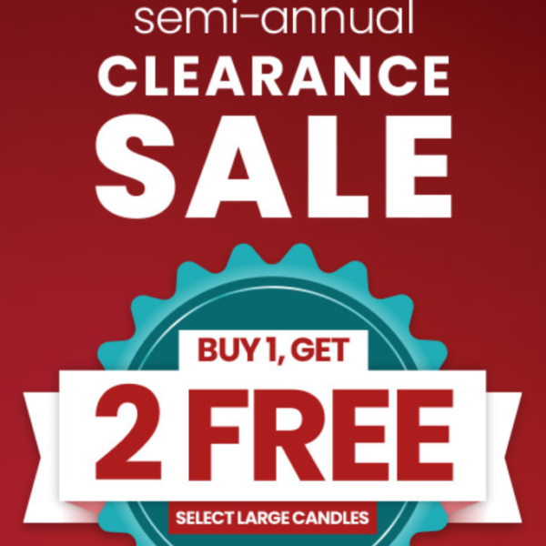 Yankee Candle Buy 1 and get 2 FREE