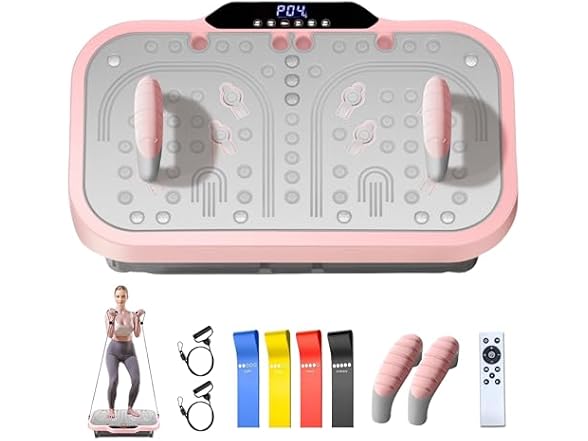 58% off Vibration Plate Exercise Machine at Woot
