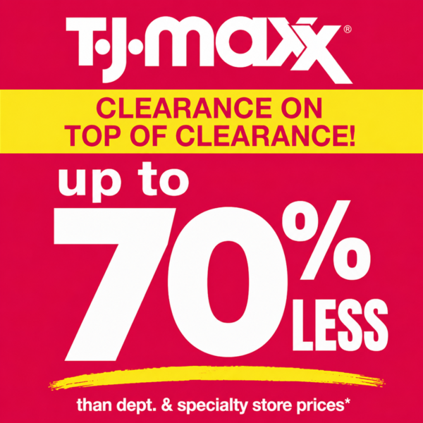 TJ Maxx Clearance Just Got Better!