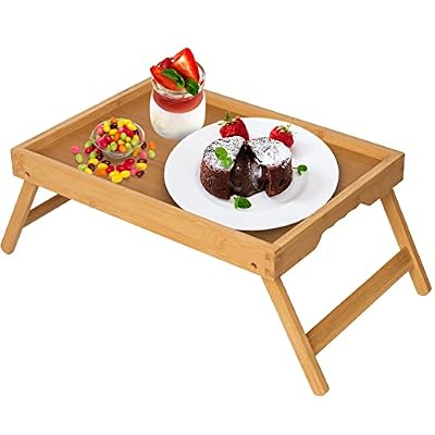 Amazon 40% off Bed Tray Table with Folding Legs