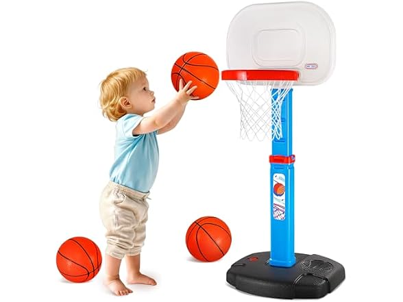 WOOT 37% Price drop  Adjustable Kids Mini Basketball Hoop Set