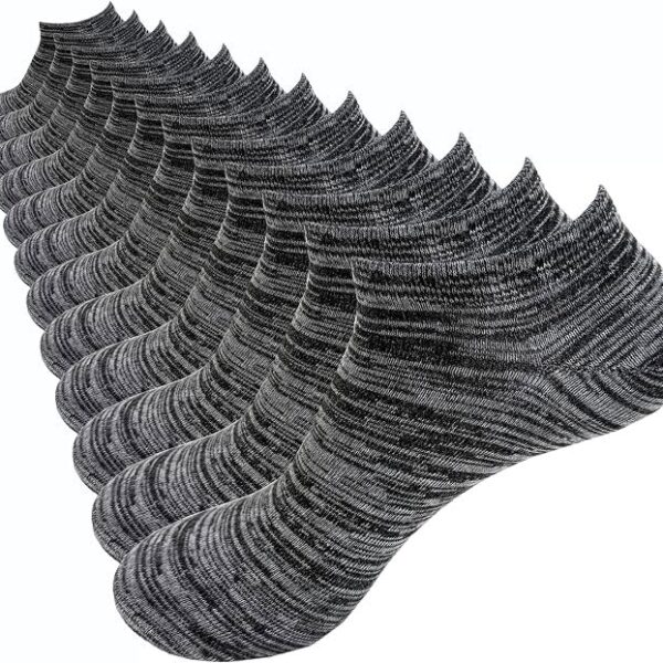 Low-Cut No-Show Ankle Socks for Men