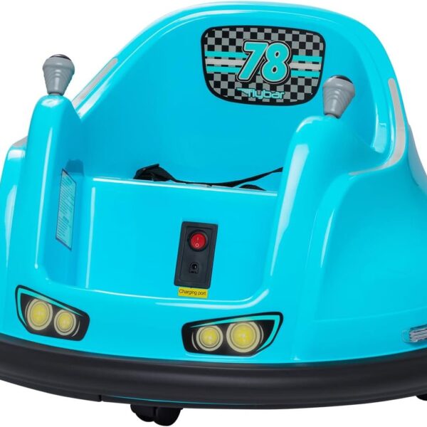 Flybar FunPark 6V Electric Bumper Car with LED Lights