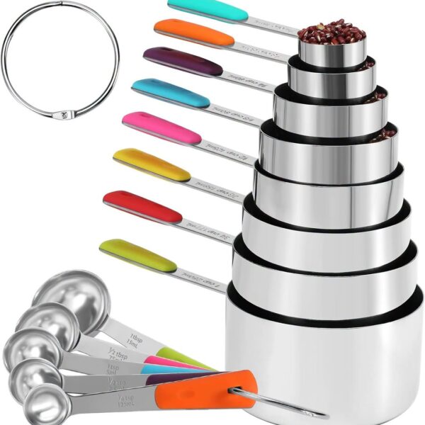 13-Piece Measuring Cups and Spoons