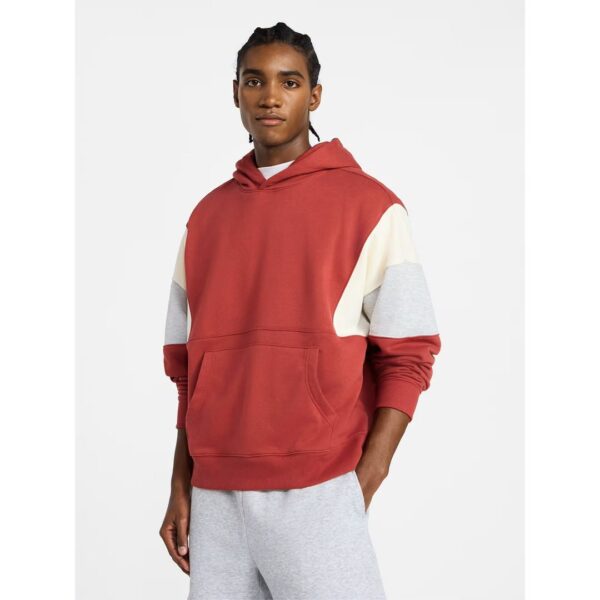 Colorblock Fleece Hoodie, Men's XS-5XL