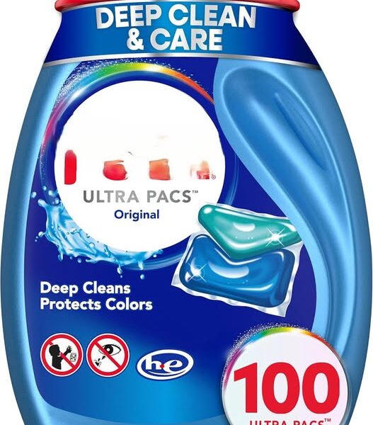Persil Ultra Pacs Original Laundry Detergent, 100 Count
