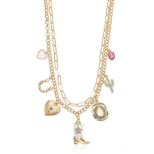 Packed Party Cowgirl Layered Necklace