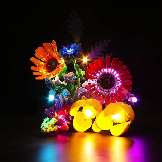 LED Light Kit for LEGO Wildflower Bouquet 10313