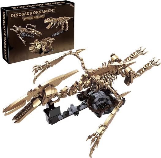 Pterosaur Dinosaur Skeleton Building Block Model
