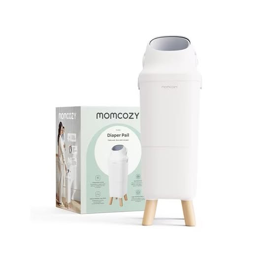 Momcozy Diaper Pail with Triple-Seal Odor Control