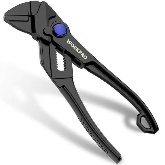 Mini Adjustable Pliers Wrench, Parallel Jaws, Anti-Rust Coating,