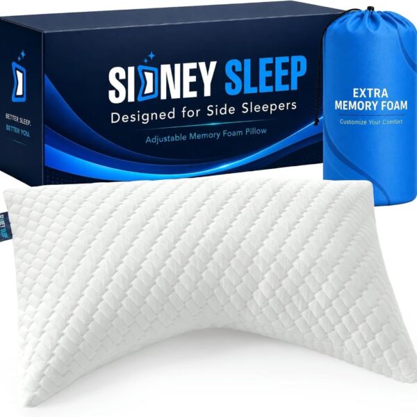 Adjustable Curved Pillows for Neck and Shoulder Support