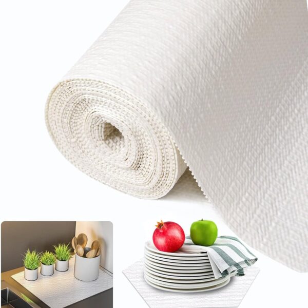 Shelf and Drawer Liner for Kitchen Cabinet Non Adhesive Non Slip