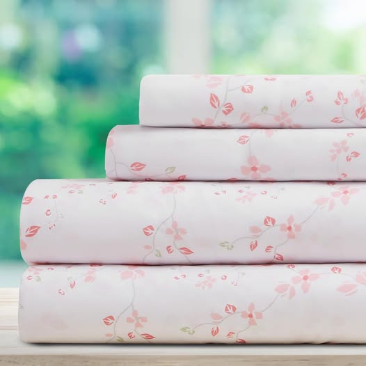 King Size 4-Piece Cooling Sheet Set