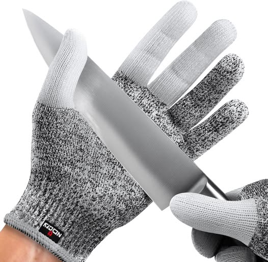 Cut Resistant Work Gloves with Reinforced Fingers