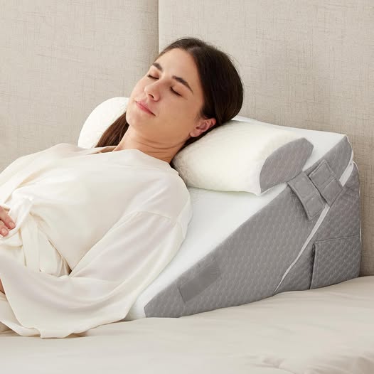 3-Piece Adjustable Bed Wedge Pillow Set