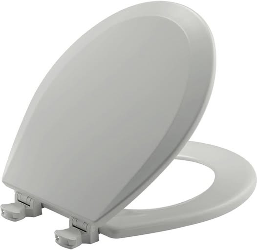 Round Toilet Seat, 1-Pack