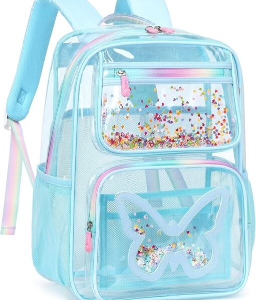 Large Clear Backpack for School